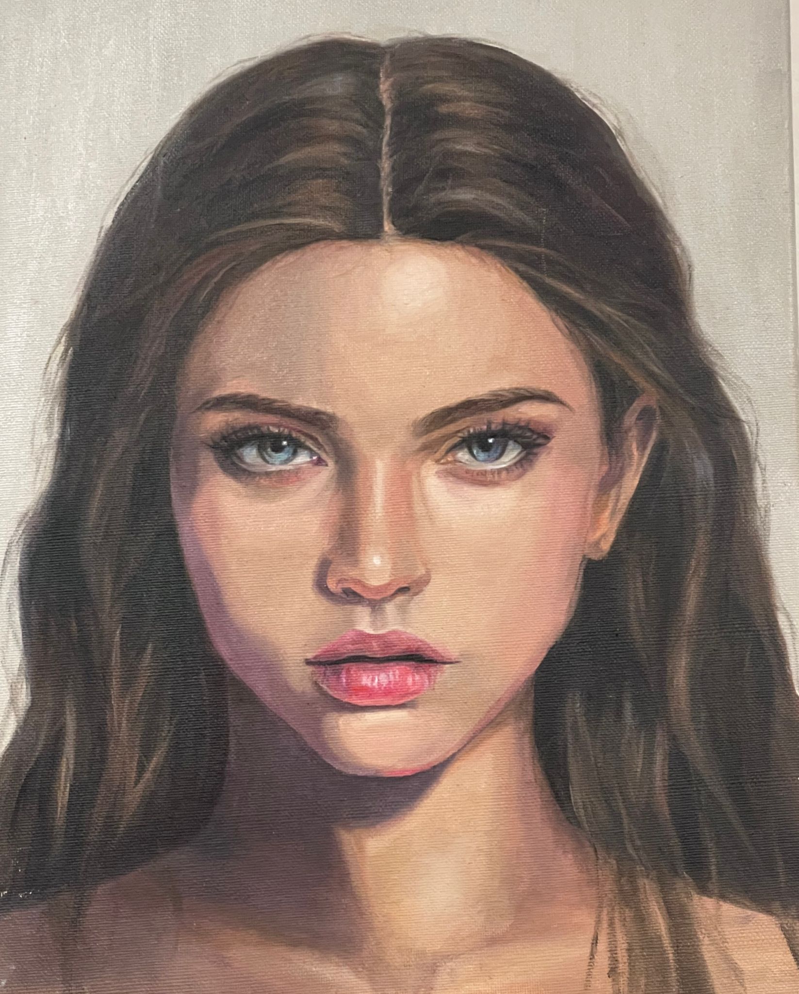 <strong> Mirada </strong>
          <br>
          Precio: 200U$D
          <br>
          Dimensiones: 30x40
          <br> 
          Técnica: Pintura al óleo
          <br> 
          Artista: Giannina Casella